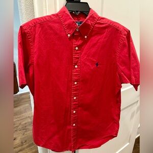 Polo by Ralph Lauren Men's Red Shirt